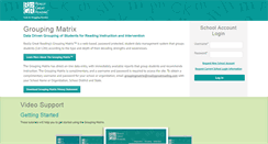 Desktop Screenshot of groupingmatrix.com